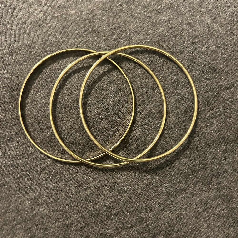 Gold Bangle Set